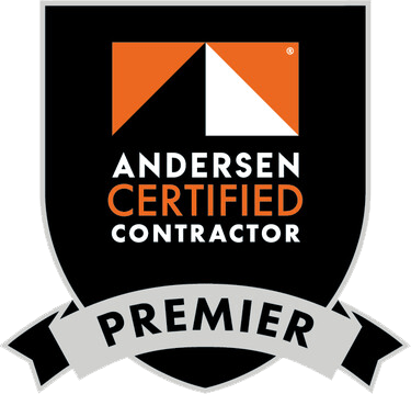 Andersen Certified Contractor Premier badge logo