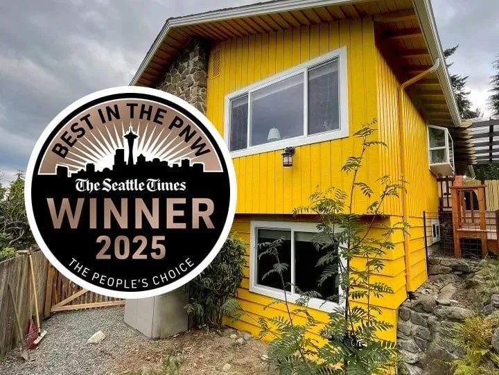 Yellow house awarded PNW Best by Seattle Times 2025